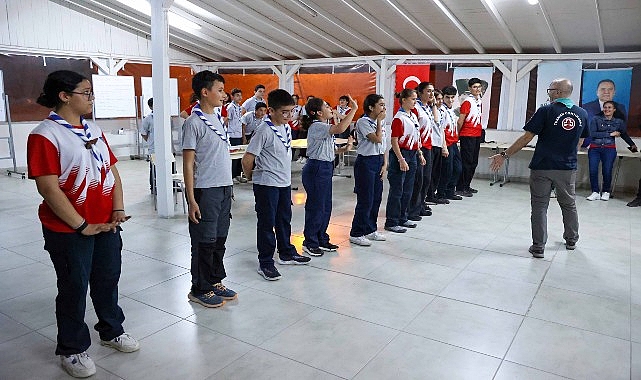 Büyükşehir yeni izciler yetiştiriyor