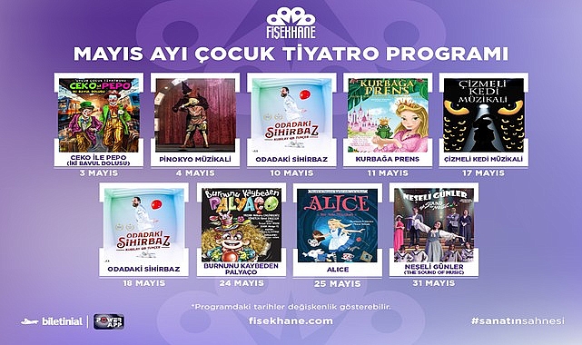 Fişekhane’de çocuklara özel renkli bir Mayıs!