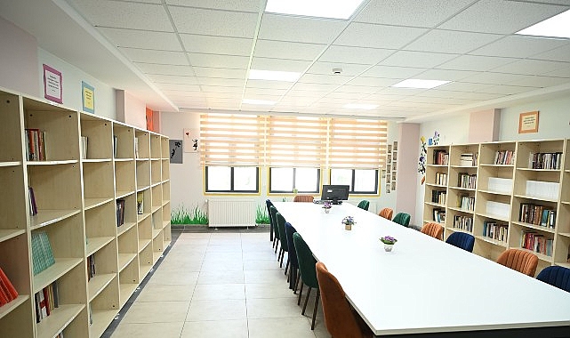 Kocaeli Güzel Sanatlar Lisesi kütüphanesine kavuştu