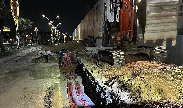 Sanayiye kesintisiz su için gece mesaisi: Geri kazanım hattında sona geliniyor