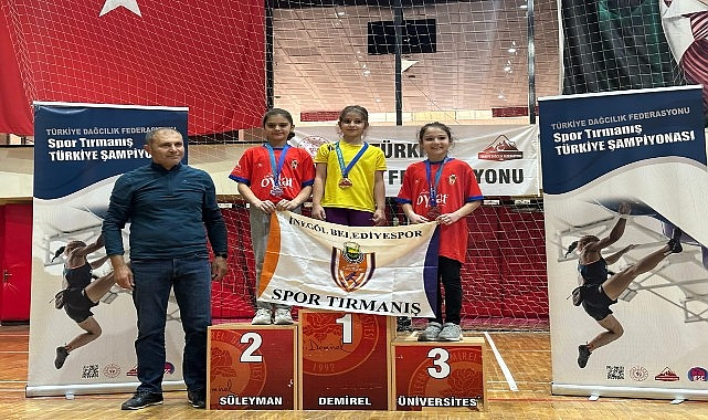 Spor Tırmanışta İnegöllü Sporcular Derecelere Uzandı
