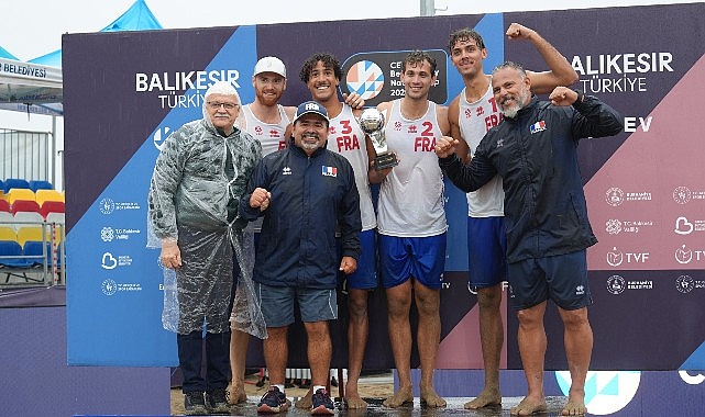 CEV Beach Volley Nations Cup 2025 Ödül Töreni Burhaniye’de Gerçekleşti