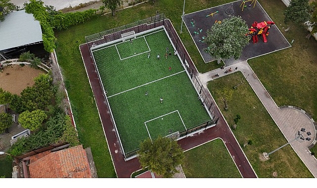Konak’tan Yenidoğan Parkı’na modern saha