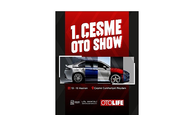 Çeşme Oto Show başlıyor!