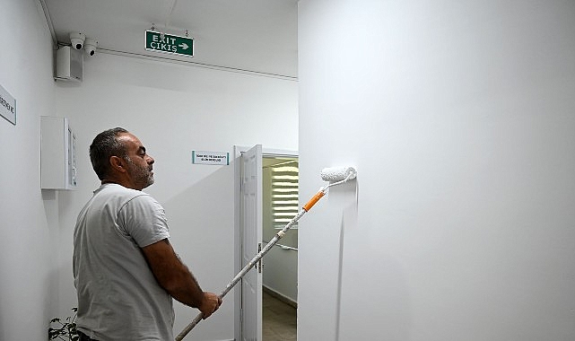 Kurs merkezinde tadilat çalışmaları