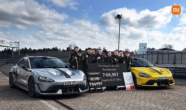 Xiaomi SU7 Ultra, Nürburgring’de Elektrikli Üst Segmentte Rekor Kırdı