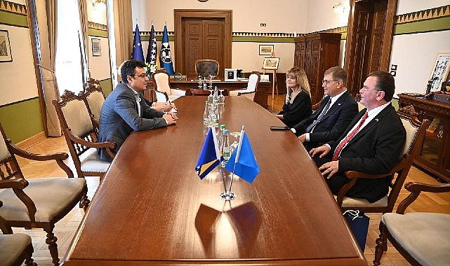 Başkan Tugay Saraybosna’daki ziyaretlerini sürdürdü