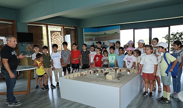 Nilüfer’de çocuklar arkeoloji ile tanışıyor