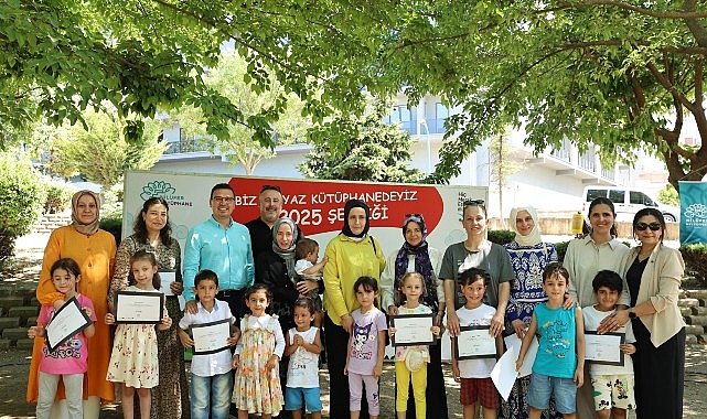 Nilüferli çocuklar, okula kütüphanede hazırlandı