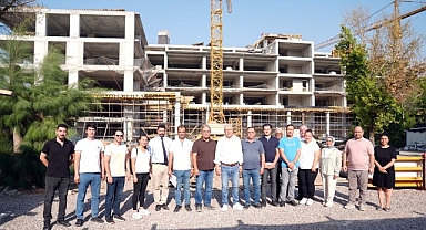 Ege Üniversitesinde dev teknopark kompleksi hızla yükseliyor