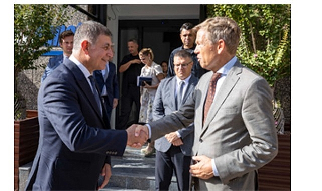 Hollanda Büyükelçisi Wijnands Başkan Tugay’ı Ziyaret Etti