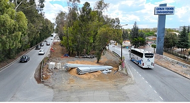 GTÜ Kavşağı yeni haliyle trafiği rahatlatacak
