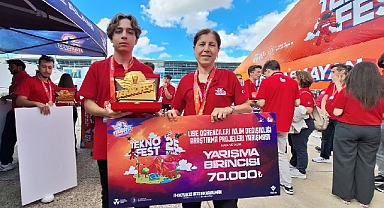 İzmir Fen Lisesi Öğrencisi, TEKNOFEST 2025’te Türkiye Birincisi Oldu