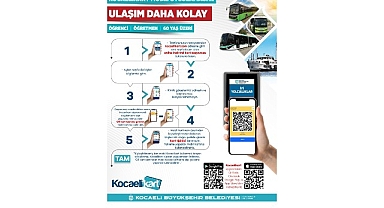 Kocaeli’de online kart dönemi başladı