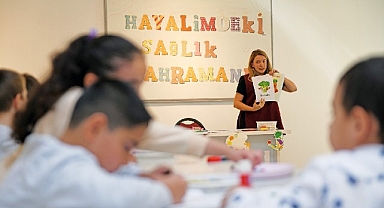 Osmangazi’de çocuklar oyunlar oynayarak sağlıklı beslenmeyi öğreniyor