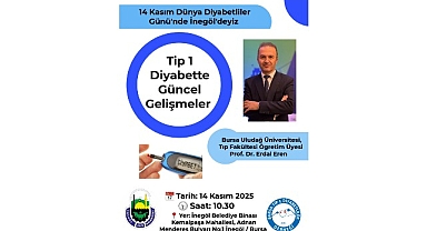 İnegöl Belediyesi’nden Dünya Diyabet Günü’ne Özel Seminer Daveti